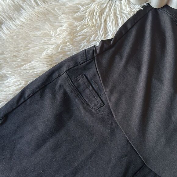 S.O.N.G Maternity Black Stretch Jeggings Pants Capri Size Medium SONG - Picture 4 of 6